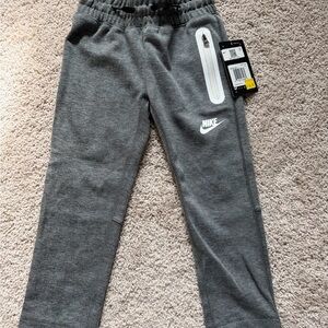 Nike Kids Charcoal Gray Sweatpants